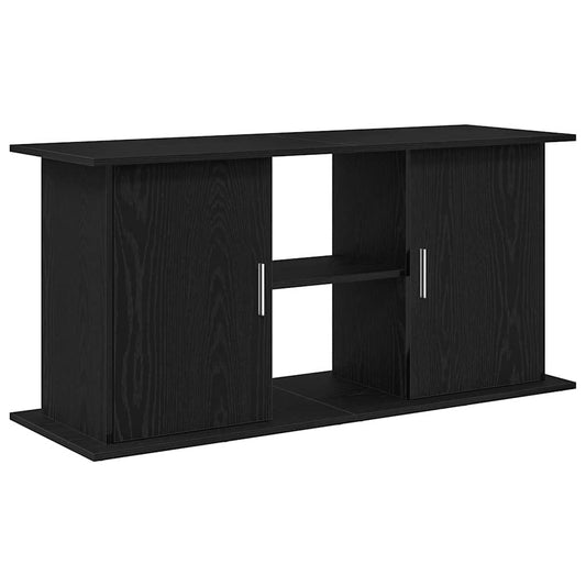 Aquarium Stand Black Oak 121x41x58 cm Engineered Wood Aquarium Stand Black Oak 121x41x58 cm Engineered Wood