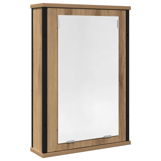 Bathroom Mirror Cabinet Artisan Oak 42x12x60 cm Engineered Wood Bathroom Mirror Cabinet Artisan Oak 42x12x60 cm Engineered Wood