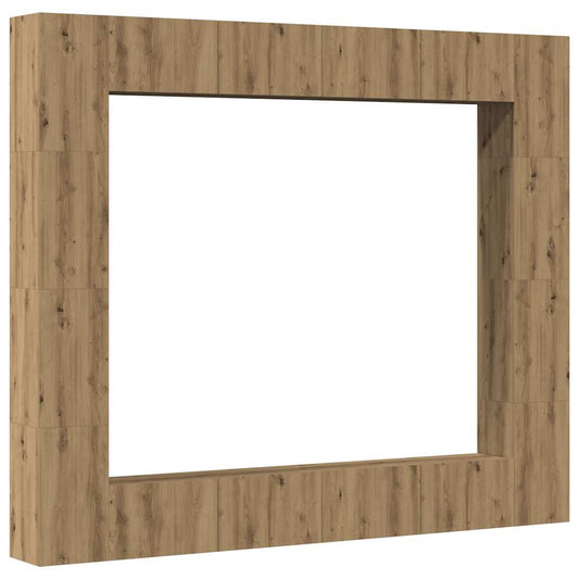 Wall Mounted TV cabinets 8 pcs Artisan Oak Engineered Wood Wall Mounted TV cabinets 8 pcs Artisan Oak Engineered Wood