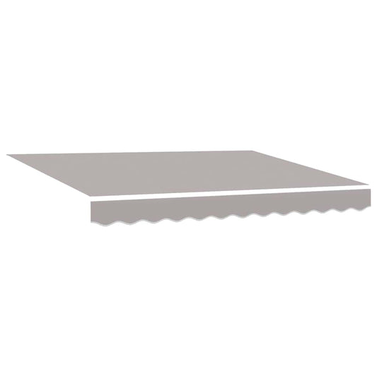 Awning Replacement Fabric Light Grey 3 x 2 m Polyester Awning Replacement Fabric Light Grey 3 x 2 m Polyester