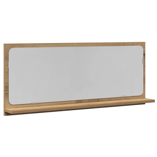 Mirror Shelf Artisan oak 90 x 10.5 x 37 cm Engineered Wood Mirror Shelf Artisan oak 90 x 10.5 x 37 cm Engineered Wood