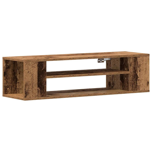 TV Cabinet Old wood 100 x 30 x 26.5 cm Engineered Wood TV Cabinet Old wood 100 x 30 x 26.5 cm Engineered Wood