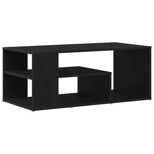 Coffee Table Black Oak 100 x 50 x 40 cm Engineered Wood Coffee Table Black Oak 100 x 50 x 40 cm Engineered Wood