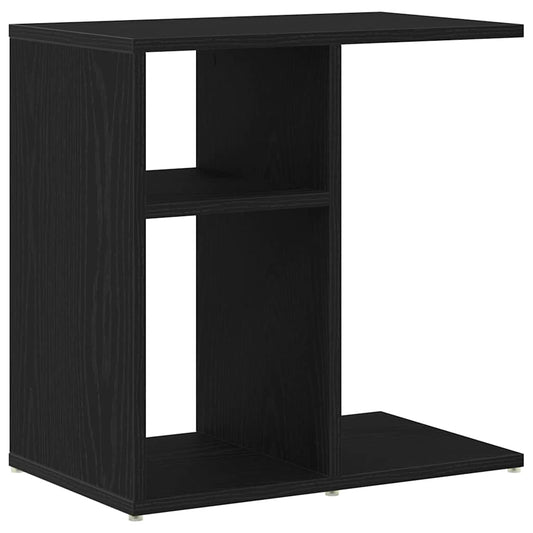 Side Table Black Oak 50 x 30 x 50 cm Engineered Wood Side Table Black Oak 50 x 30 x 50 cm Engineered Wood