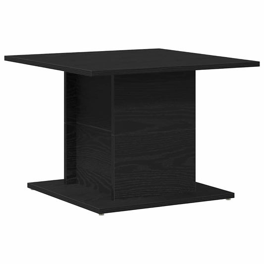 Coffee Table Black Oak 55.5 x 55.5 x 40 cm Engineered Wood Coffee Table Black Oak 55.5 x 55.5 x 40 cm Engineered Wood