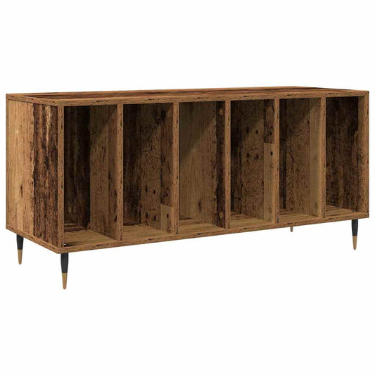 Record Cabinet Old wood 100 x 38 x 48 cm Engineered Wood Record Cabinet Old wood 100 x 38 x 48 cm Engineered Wood