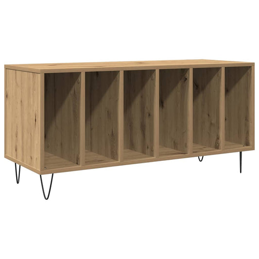 Record Cabinet Artisan oak 100 x 38 x 48 cm Engineered Wood Record Cabinet Artisan oak 100 x 38 x 48 cm Engineered Wood