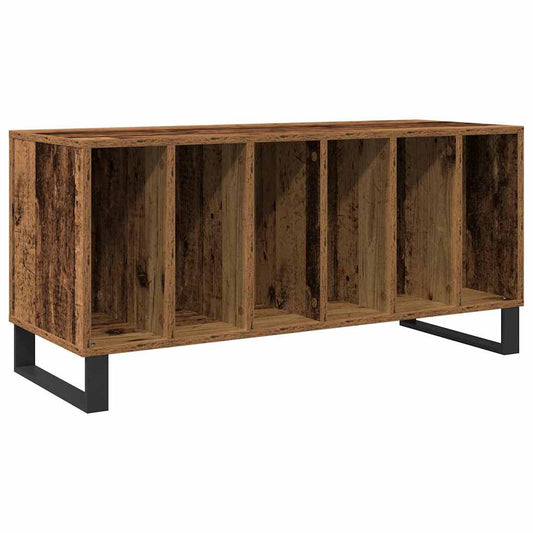 Record Cabinet Old wood 100 x 38 x 48 cm Engineered Wood Record Cabinet Old wood 100 x 38 x 48 cm Engineered Wood