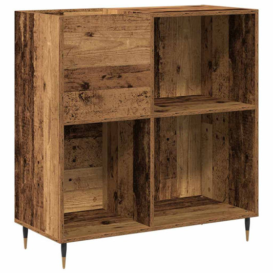 Record Cabinet Old wood 85 x 38 x 89 cm Engineered Wood Record Cabinet Old wood 85 x 38 x 89 cm Engineered Wood