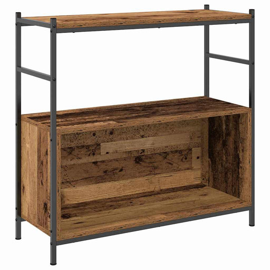 Bookshelf 80 x 30 x 78.5 cm Engineered Wood Smoked Oak Bookshelf 80 x 30 x 78.5 cm Engineered Wood Smoked Oak