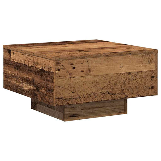 Coffee Table Old Wood 55 x 55 x 31 cm Coffee Table Old Wood 55 x 55 x 31 cm