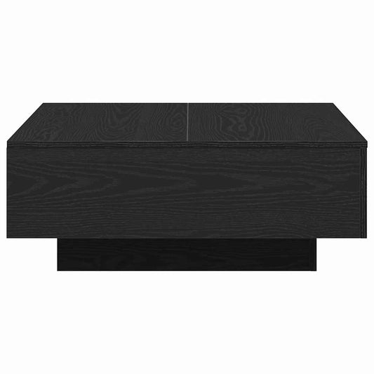 Coffee Table Black Oak 80 x 80 x 31 cm Coffee Table Black Oak 80 x 80 x 31 cm