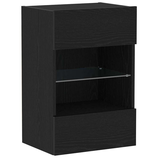 TV Cabinet Set Black 40 x 30 x 60.5 cm Engineered Wood TV Cabinet Set Black 40 x 30 x 60.5 cm Engineered Wood
