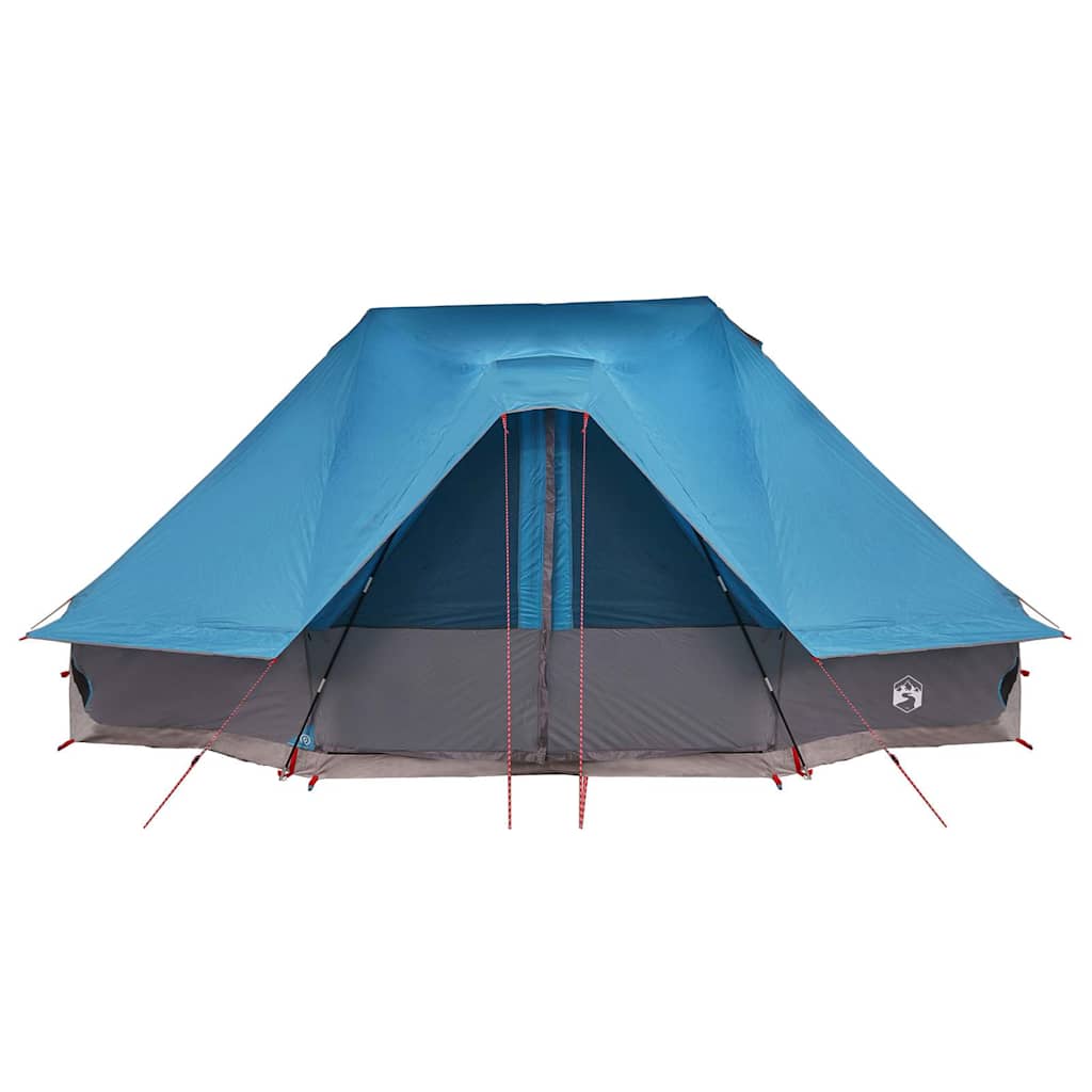 Family Tipi Tent Tipi with Roof Blue 680 x 430 x 270 cm