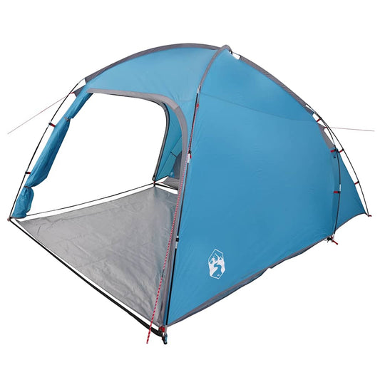 Tent with Roof Blue 370 x 230 x 185 cm Polyester and fibreglass Tent with Roof Blue 370 x 230 x 185 cm Polyester and fibreglass