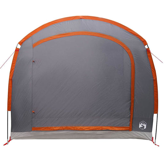 Tent with Roof Grey and orange 268 x 240 x 191 cm Polyester Tent with Roof Grey and orange 268 x 240 x 191 cm Polyester