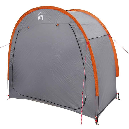 Bike Storage Tent with Roof Grey and Orange 210 x 90 x 174 cm Bike Storage Tent with Roof Grey and Orange 210 x 90 x 174 cm
