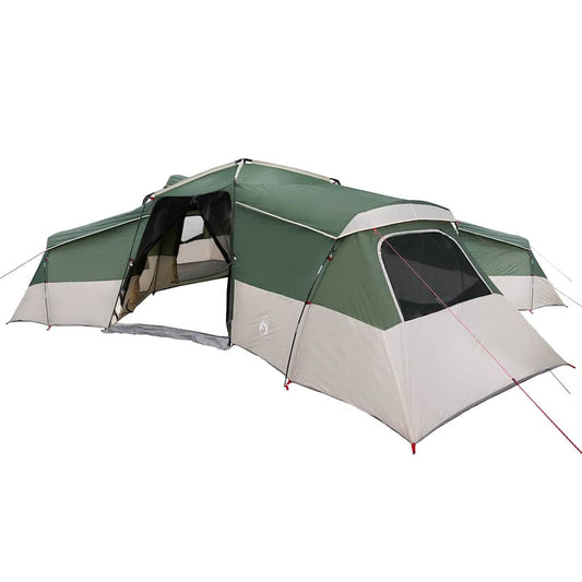 Family Tent with Roof Green 833 x 585 x 216 cm Taffeta Family Tent with Roof Green 833 x 585 x 216 cm Taffeta