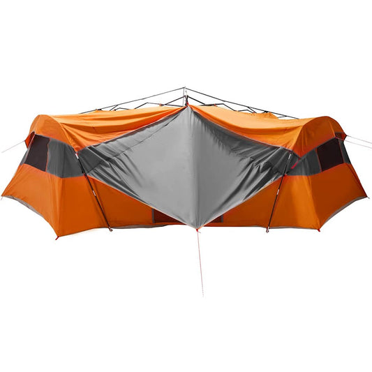 Inner Tent with Roof Grey and Orange 520 x 520 x 190 cm Taffeta Inner Tent with Roof Grey and Orange 520 x 520 x 190 cm Taffeta