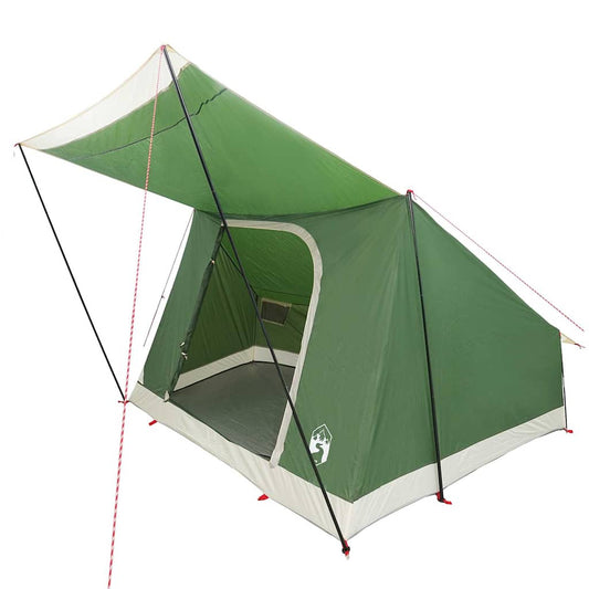 Camping Tent with Roof Green 223 x 163 x 130 cm Taffeta Camping Tent with Roof Green 223 x 163 x 130 cm Taffeta