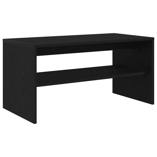 TV Cabinet Black Oak 80x40x40 cm Engineered Wood TV Cabinet Black Oak 80x40x40 cm Engineered Wood