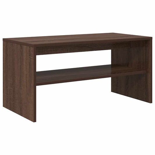 TV Cabinet Brown Oak 80x40x40 cm Engineered Wood TV Cabinet Brown Oak 80x40x40 cm Engineered Wood