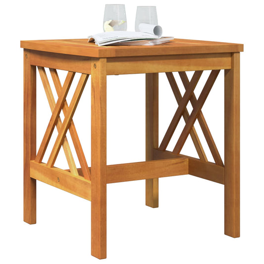 Side Table Solid Acacia Wood Oil Natural 45 x 45 x 50 cm Side Table Solid Acacia Wood Oil Natural 45 x 45 x 50 cm