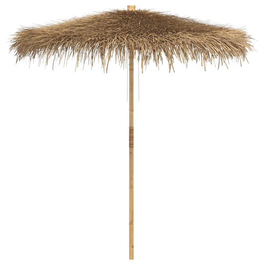 Tiki Umbrella with Banana Leaf Canopy 240 cm Bamboo Tiki Umbrella with Banana Leaf Canopy 240 cm Bamboo