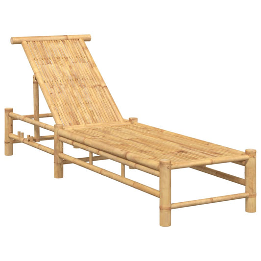 Sun Lounger 55x199x30 cm Bamboo Sun Lounger 55x199x30 cm Bamboo