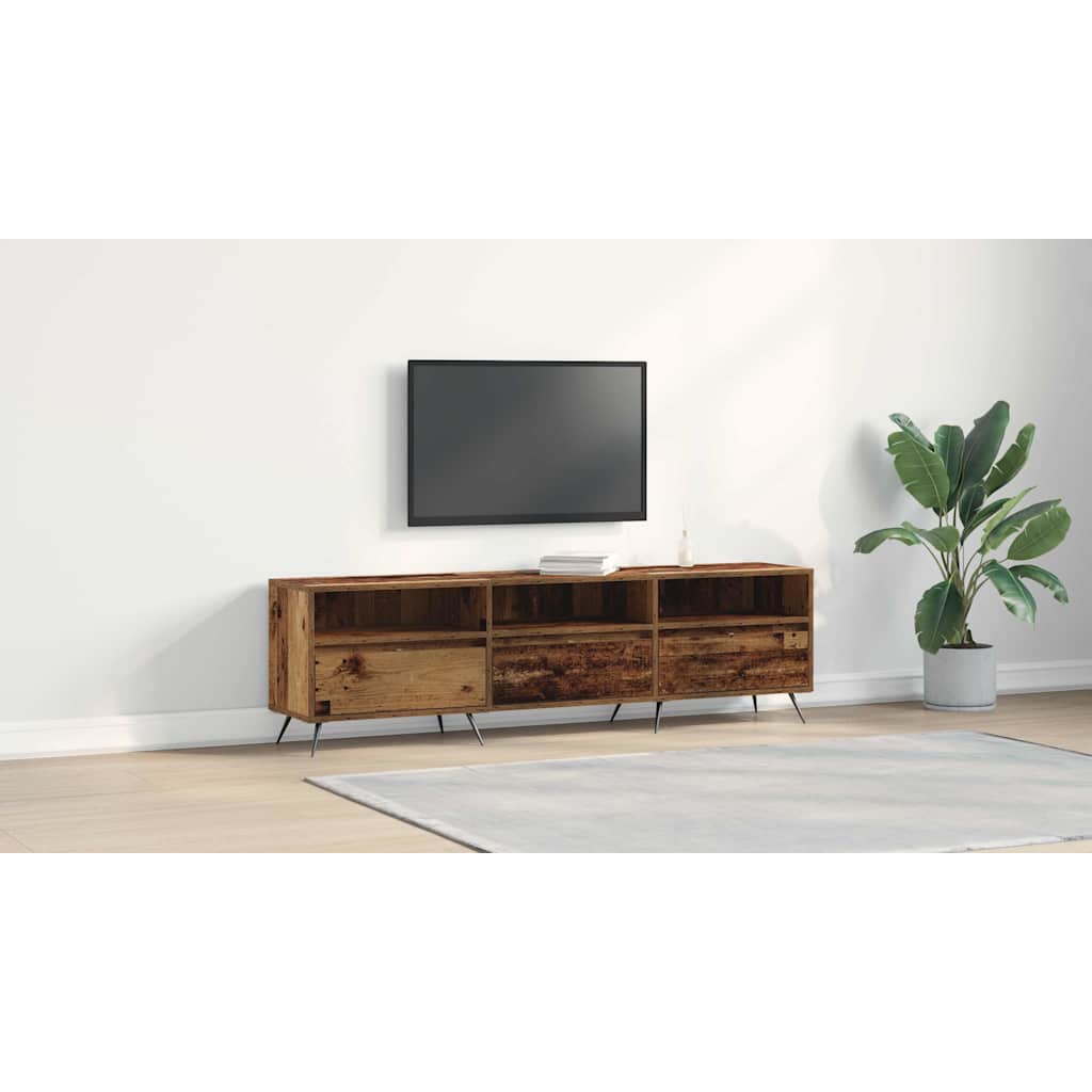 TV Cabinet Old wood 150 x 30 x 44.5 cm Engineered wood