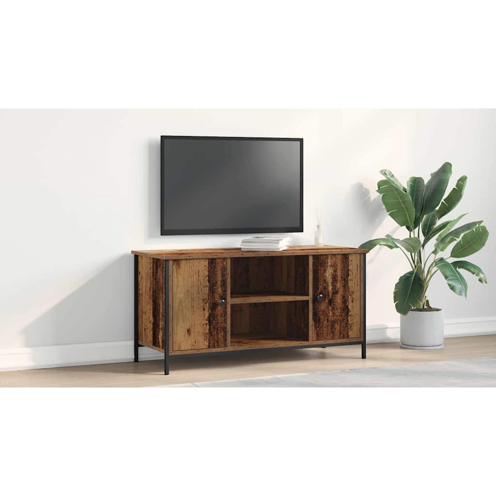 TV Cabinet Old wood 100 x 40 x 50 cm Engineered wood
