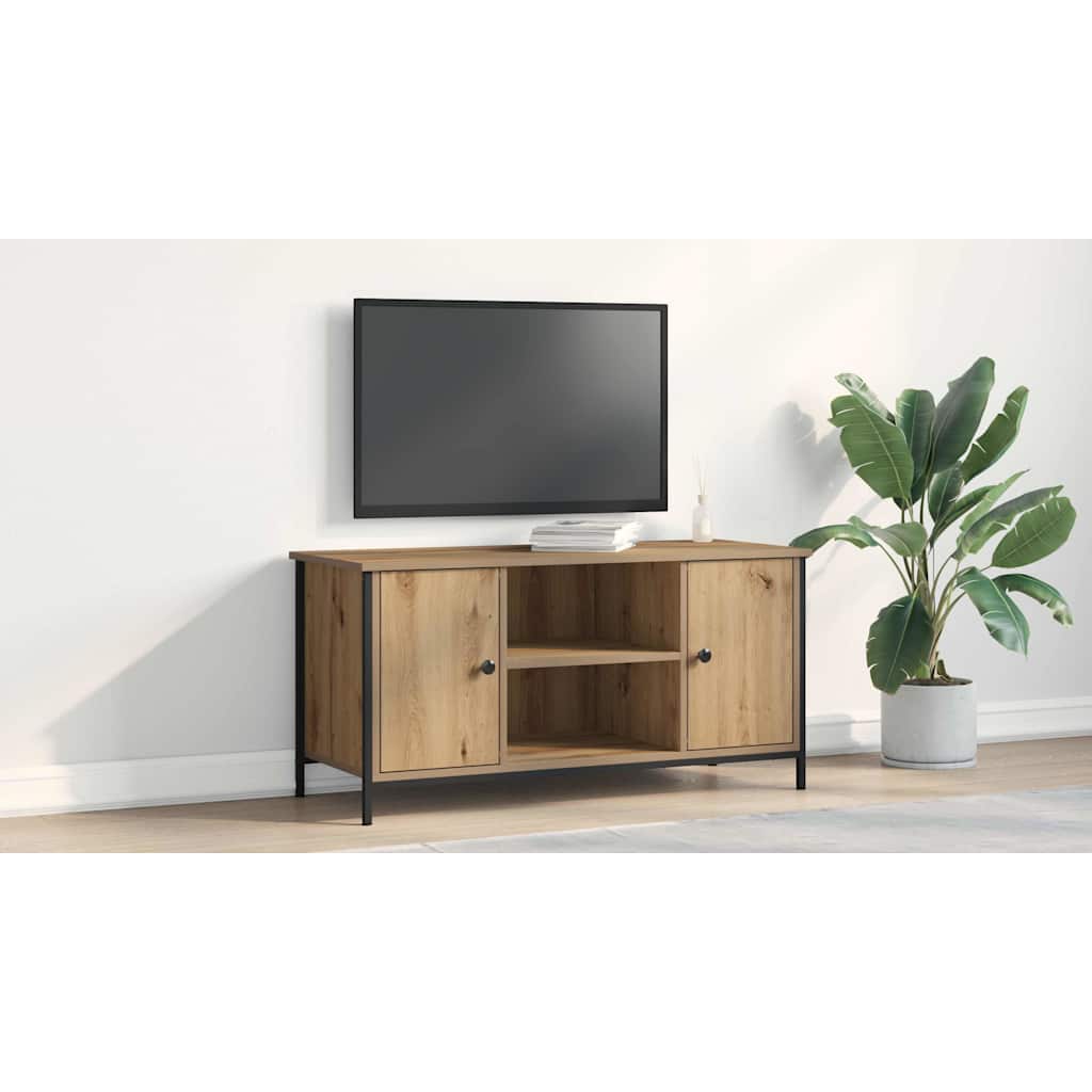 TV Cabinet Artisan oak 100 x 40 x 50 cm Engineered wood