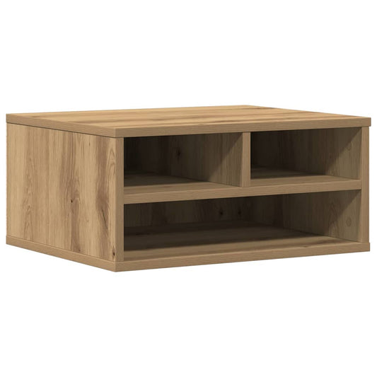 Printer Stand Artisan Oak 49 x 40 x 22.5 cm Engineered Wood Printer Stand Artisan Oak 49 x 40 x 22.5 cm Engineered Wood