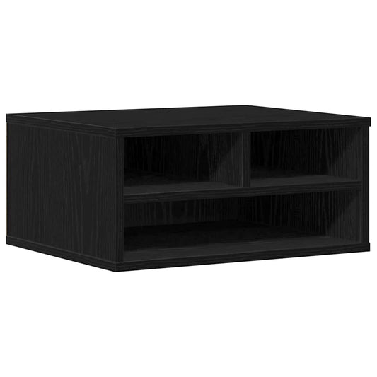 Printer Stand Black Oak 49 x 40 x 22.5 cm Engineered Wood Printer Stand Black Oak 49 x 40 x 22.5 cm Engineered Wood