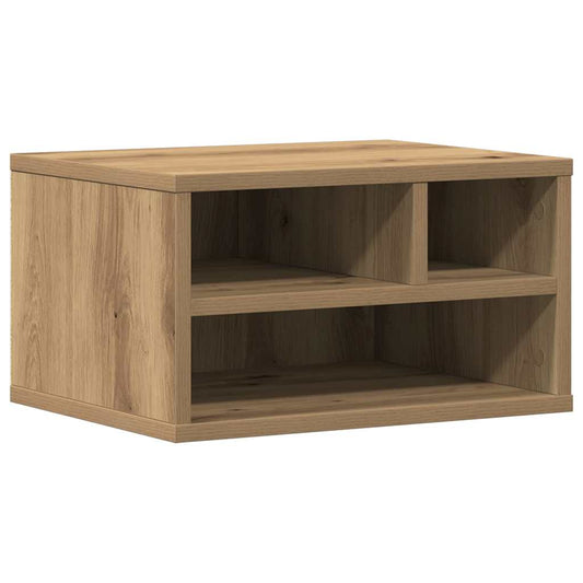 Printer Stand Artisan Oak 40 x 32 x 22.5 cm Engineered Wood Printer Stand Artisan Oak 40 x 32 x 22.5 cm Engineered Wood