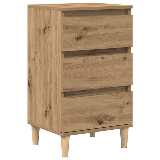 Bedside Cabinet Artisan Oak 40 x 35 x 70 cm Engineered Wood Bedside Cabinet Artisan Oak 40 x 35 x 70 cm Engineered Wood