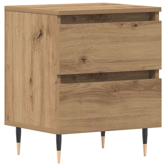 Bedside Cabinet Artisan Oak 40 x 35 x 50 cm Engineered Wood Bedside Cabinet Artisan Oak 40 x 35 x 50 cm Engineered Wood