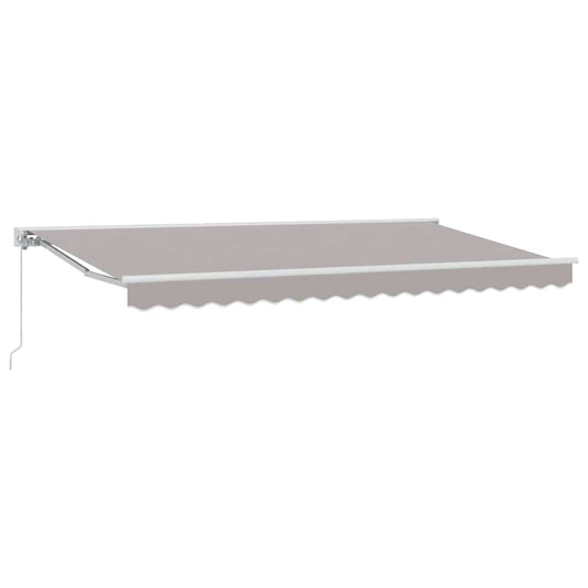 Awning Frame Light Grey 400 x 200 cm Polyester with PU coating Awning Frame Light Grey 400 x 200 cm Polyester with PU coating