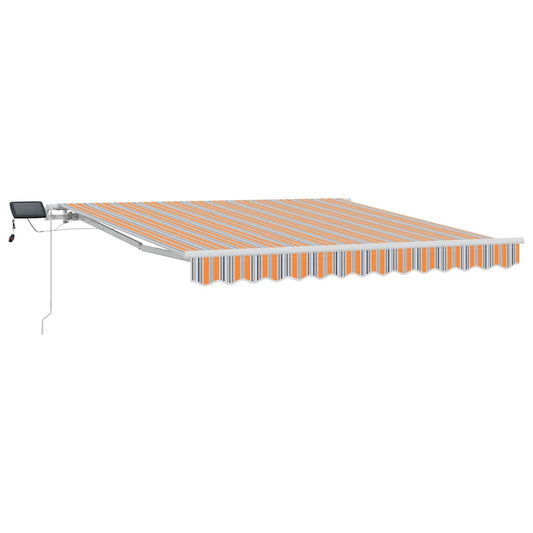 Retractable Awning Multicolour 350 x 250 cm Retractable Awning Multicolour 350 x 250 cm