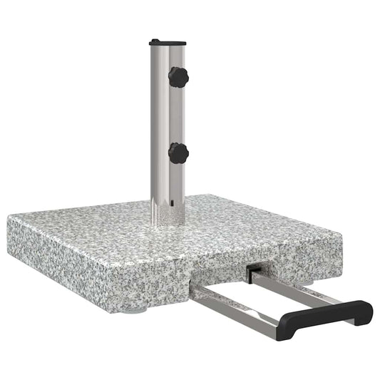 Parasol Base Grey 41 x 41 x 37 cm Granite Parasol Base Grey 41 x 41 x 37 cm Granite