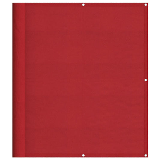 Balcony Screen Red 120x800 cm 100% Polyester Oxford Balcony Screen Red 120x800 cm 100% Polyester Oxford