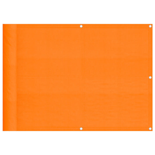 Balcony Screen Orange 75x800 cm 100% Polyester Oxford Balcony Screen Orange 75x800 cm 100% Polyester Oxford