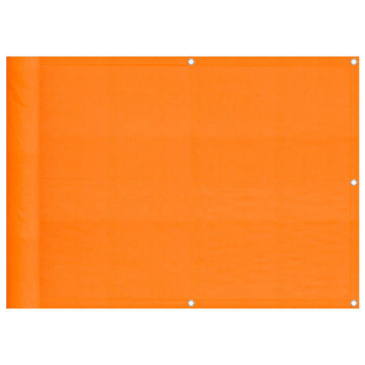 Balcony Screen Orange 75x1000 cm 100% Polyester Oxford Balcony Screen Orange 75x1000 cm 100% Polyester Oxford