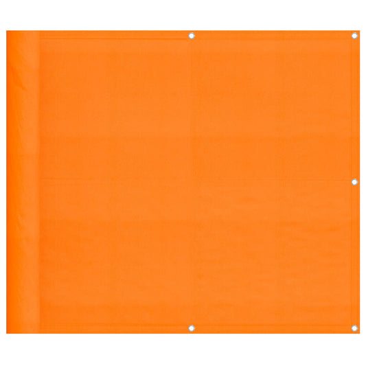 Balcony Screen Orange 90x800 cm 100% Polyester Oxford Balcony Screen Orange 90x800 cm 100% Polyester Oxford