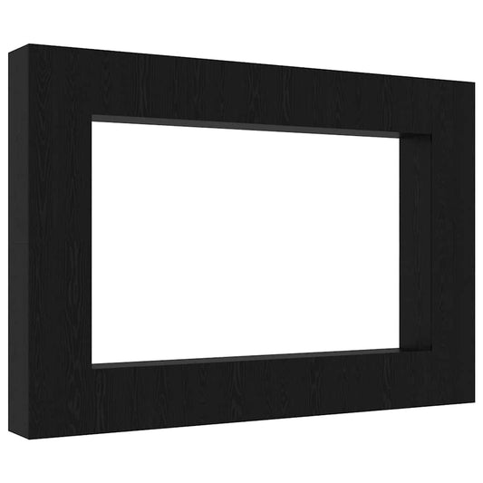 TV Cabinet Set 8 pcs Black Oak Engineered Wood TV Cabinet Set 8 pcs Black Oak Engineered Wood