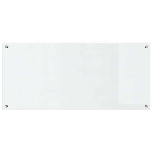 Kitchen Backsplash Transparent 110 x 50 cm Tempered Glass Kitchen Backsplash Transparent 110 x 50 cm Tempered Glass