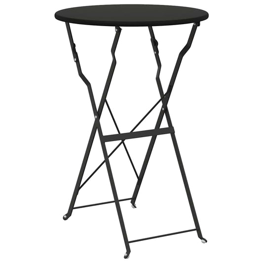 Bistro Table Anthracite Ø 50 x 71 cm Powder-coated Steel Bistro Table Anthracite Ø 50 x 71 cm Powder-coated Steel