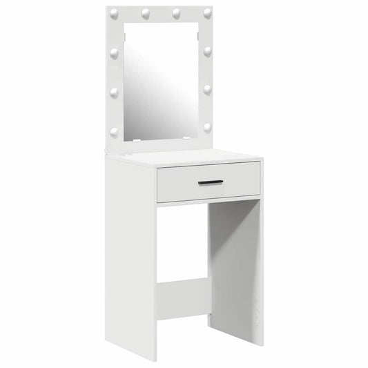Dressing Table White 50 x 41 x 135 cm Engineered Wood Dressing Table White 50 x 41 x 135 cm Engineered Wood