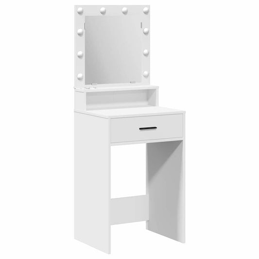 Dressing Table White 50 x 41 x 135 cm Engineered Wood Dressing Table White 50 x 41 x 135 cm Engineered Wood