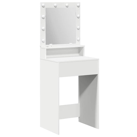 Dressing Table White 50 x 41 x 135 cm Engineered Wood Dressing Table White 50 x 41 x 135 cm Engineered Wood